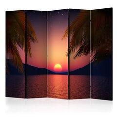 Ruumijaotur - Romantic evening on the beach II [Room Dividers] hind ja info | Sirmid ja vaheseinad | hansapost.ee