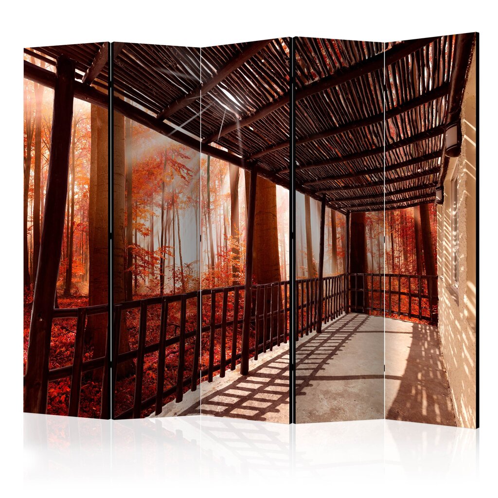 Ruumijaotur - Nature: Forest Terrace II [Room Dividers] цена и информация | Sirmid ja vaheseinad | hansapost.ee