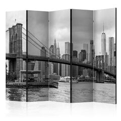 Ruumijaotur - Road to Manhattan (Black and White) II [Room Dividers] hind ja info | Sirmid ja vaheseinad | hansapost.ee