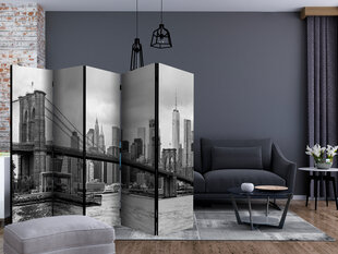 Ruumijaotur - Road to Manhattan (Black and White) II [Room Dividers] hind ja info | Sirmid ja vaheseinad | hansapost.ee