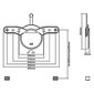 TV kinnitus Maclean MC-877 hind ja info | Teleri seinakinnitused ja hoidjad | hansapost.ee