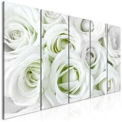 Картина Satin Rose Green цена и информация | Картины, живопись | hansapost.ee