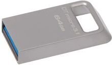 Mälupulk Kingston Data Traveler Micro 3.1 64GB, USB 3.1 hind ja info | Mälupulgad | hansapost.ee