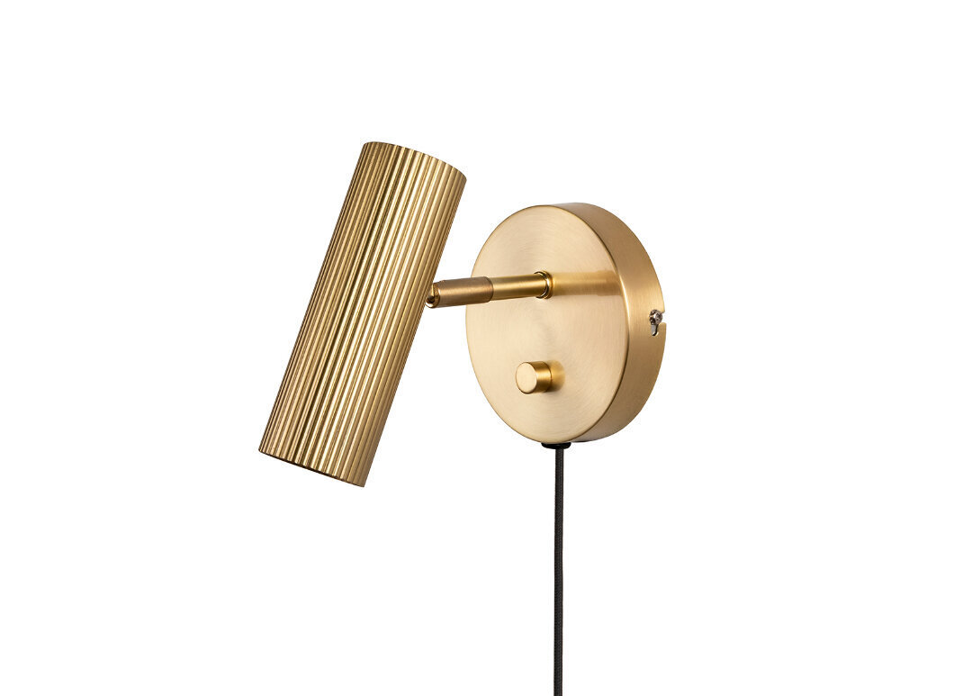 Globen Lighting seinavalgusti Hubble Brushed Brass цена и информация | Seinavalgustid | hansapost.ee