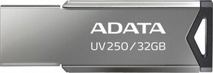 USB память ADATA AUV250-32ГБ-RBK цена и информация | USB накопители | hansapost.ee