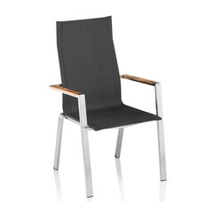 Садовый стул Kettler Sense, серый цена и информация | Садовые стулья, кресла, пуфы | hansapost.ee