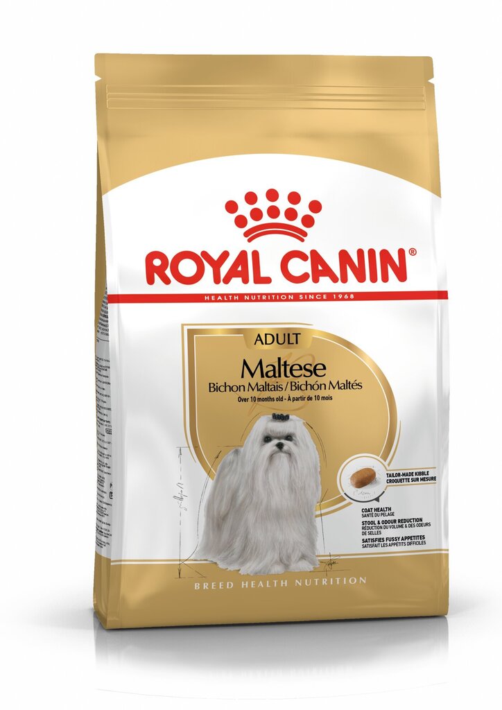 Royal Canin täiskasvanud Malta piisonid Maltese Adult, 1,5kg цена и информация | Koerte kuivtoit ja krõbinad | hansapost.ee