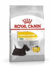 Royal Canin tundliku nahaga täiskasvanud väikest tõugu koertele Mini Dermacomfort, 3 kg hind ja info | Koerte kuivtoit ja krõbinad | hansapost.ee