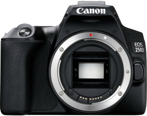 Canon EOS 250D корпус, черный цена и информация | Цифровые фотоаппараты | hansapost.ee