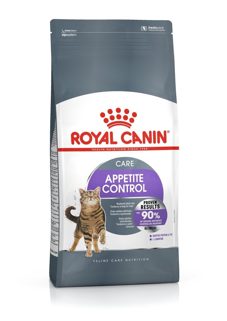 Royal Canin steriliseeritud pideva toidunõudlusega Appetite Control, 2 kg цена и информация | Kassi kuivtoit ja kassikrõbinad | hansapost.ee