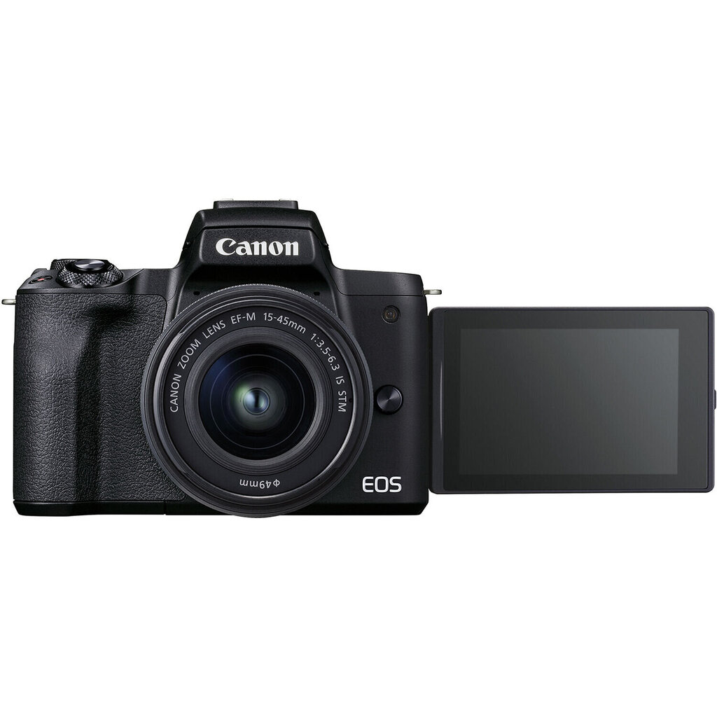 Canon EOS M50 Mark II EF-M 15-45mm IS STM + EF-M 22mm STM цена и информация | Fotoaparaadid | hansapost.ee