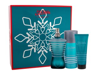 Komplekt Jean Paul Gaultier Le Male meestele: Tualettvesi EDT 125 ml + dušigeel 75 ml + deodorant 150 ml hind ja info | Parfüümid meestele | hansapost.ee