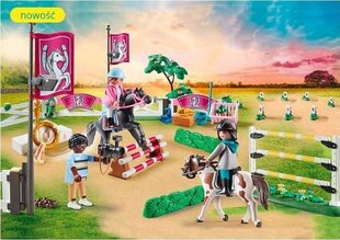 70996 PLAYMOBIL® Country, полоса препятствий с лошадьми цена и информация | Конструкторы и кубики | hansapost.ee