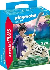 70382 PLAYMOBIL®, Fighter with Tiger hind ja info | Klotsid ja konstruktorid | hansapost.ee