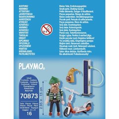 70873 PLAYMOBIL, Mees elektritõukerattaga hind ja info | Klotsid ja konstruktorid | hansapost.ee