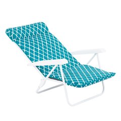 Kokkupandav tool Patio H030-21PB, sinine/valge hind ja info | Aiatoolid, rõdutoolid | hansapost.ee