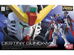 Bandai - RG Destiny Gundam, 1/144, 61616 hind ja info | Klotsid ja konstruktorid | hansapost.ee