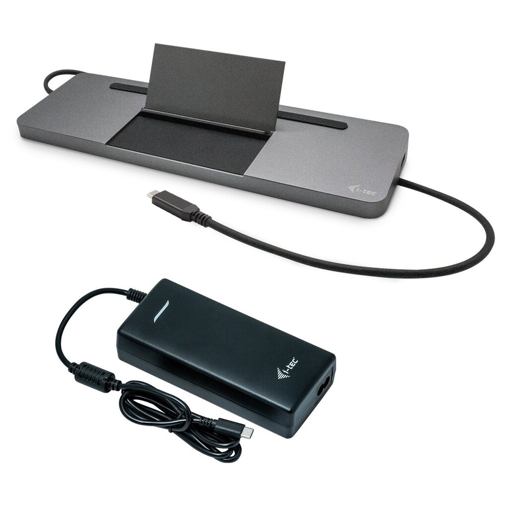 I-TEC USB-C Metal Dock + laadija 112W hind ja info | Sülearvuti tarvikud | hansapost.ee
