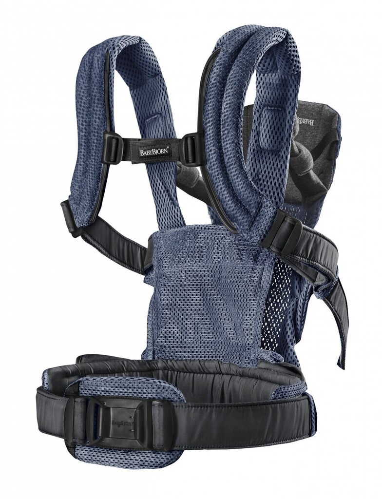 BABYBJORN kandekott HARMONY 3D Mesh, navy blue, 088008 hind ja info | Kõhukotid, kandekotid | hansapost.ee