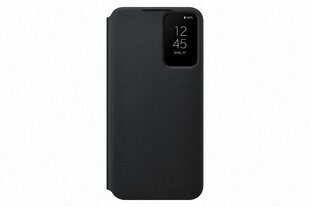 ZS906CBE Smart Clear View Cover for Samsung Galaxy S22 Plus, Black hind ja info | Telefonide kaitsekaaned ja -ümbrised | hansapost.ee