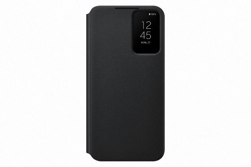 ZS906CBE Smart Clear View Cover for Samsung Galaxy S22 Plus, Black цена и информация | Telefonide kaitsekaaned ja -ümbrised | hansapost.ee