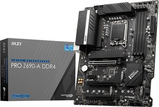 Emaplaat MSI Pro Z690-A DDR4 hind ja info | Emaplaadid | hansapost.ee