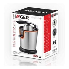 Электрическая соковыжималка Haeger Pro Juice 160 Вт цена и информация | Haeger Бытовая техника и электроника | hansapost.ee