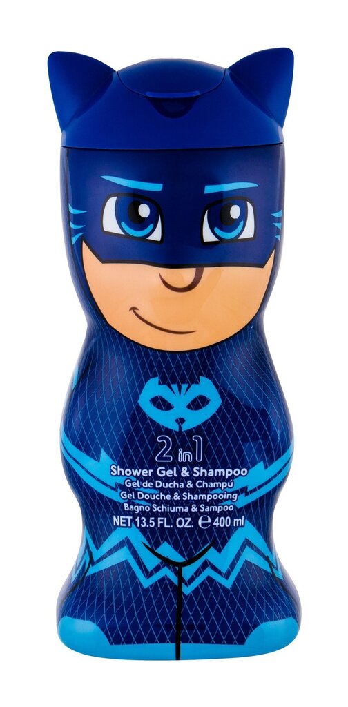 Šampoon ja dušigeel PJ Masks poistele 400 ml hind ja info | Laste ja ema kosmeetika | hansapost.ee