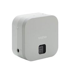Принтер для этикеток Brother PTP300BT Cube 180 dpi 20 mm/s Белый цена и информация | Принтеры | hansapost.ee