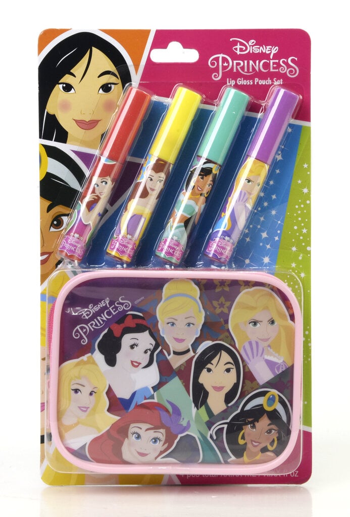 Huuleläikekomplekt kosmeetikakotiga Markwins Disney Princess, 1580156E hind ja info | Laste ja ema kosmeetika | hansapost.ee