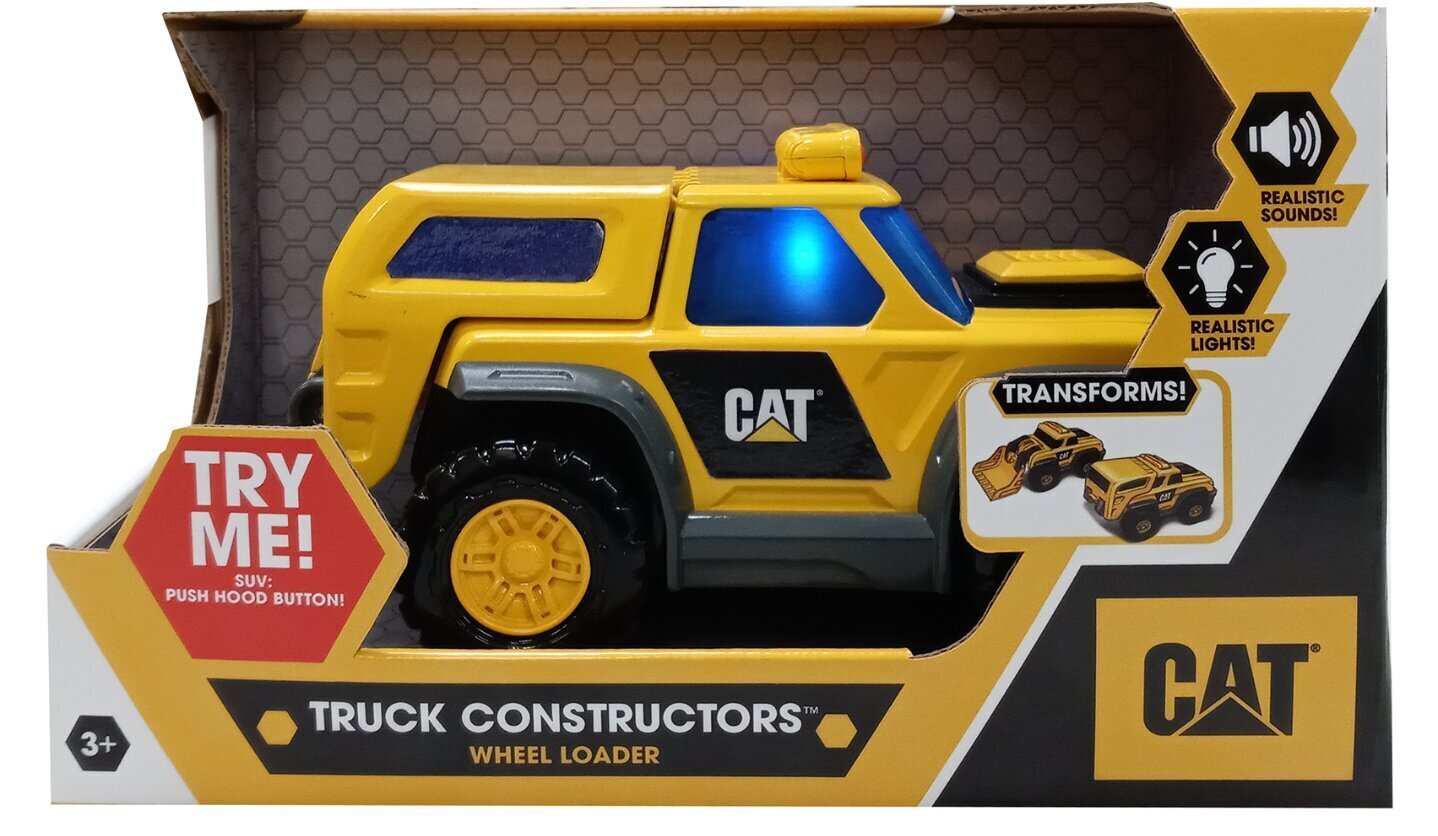 Transformeeritav sõiduk CAT Truck Constructors, 83192 hind ja info | Mänguasjad poistele | hansapost.ee