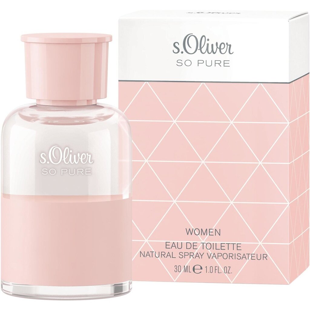 Tualettvesi s.Oliver So Pure Women EDT naistele 30 ml hind ja info | Parfüümid naistele | hansapost.ee