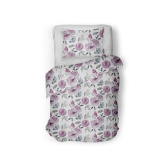 KOODI voodipesukomplekt Alice, violetne, 150 x 210 cm + 1 x 50 x 60 cm hind ja info | Voodipesu | hansapost.ee