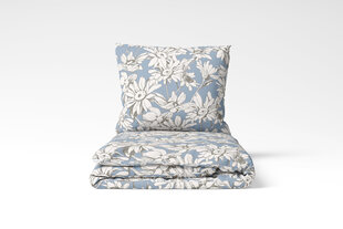 KOODI voodipesukomplekt Daisy, sinine, 220 x 210 cm + 2 x 50 x 60 cm hind ja info | Voodipesukomplektid | hansapost.ee