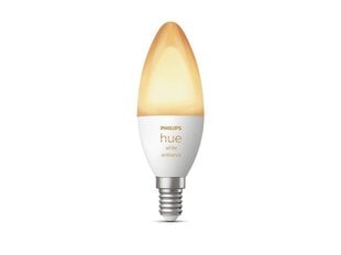 Умная лампа Philips Hue White Ambiance (E14) цена и информация | Электрические лампы | hansapost.ee