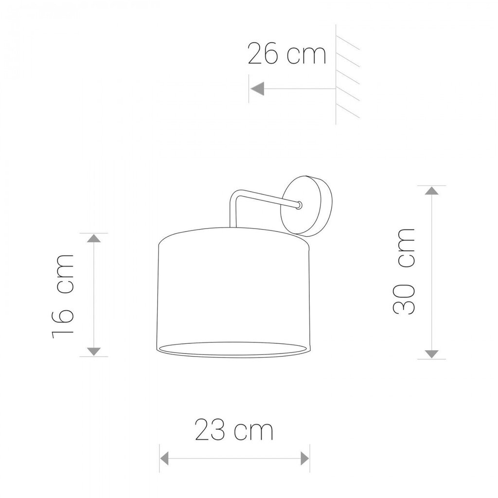 Nowodvorski Lighting seinavalgusti Alice 9084 hind ja info | Seinavalgustid | hansapost.ee