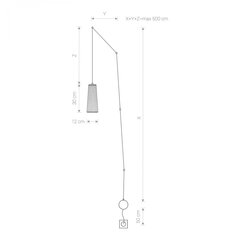 Nowodvorski настенный светильник Dover 9264 цена и информация | Настенные светильники | hansapost.ee