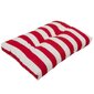 Padi kaubaalusele Patio Termi, 60 cm, punane/valge hind ja info | Toolipadjad ja toolikatted | hansapost.ee
