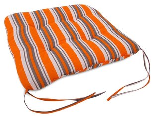 Подушка на стул Patio C002-03PB, 45 х 45 см, оранжевая/серая цена и информация | Подушки, наволочки, чехлы | hansapost.ee