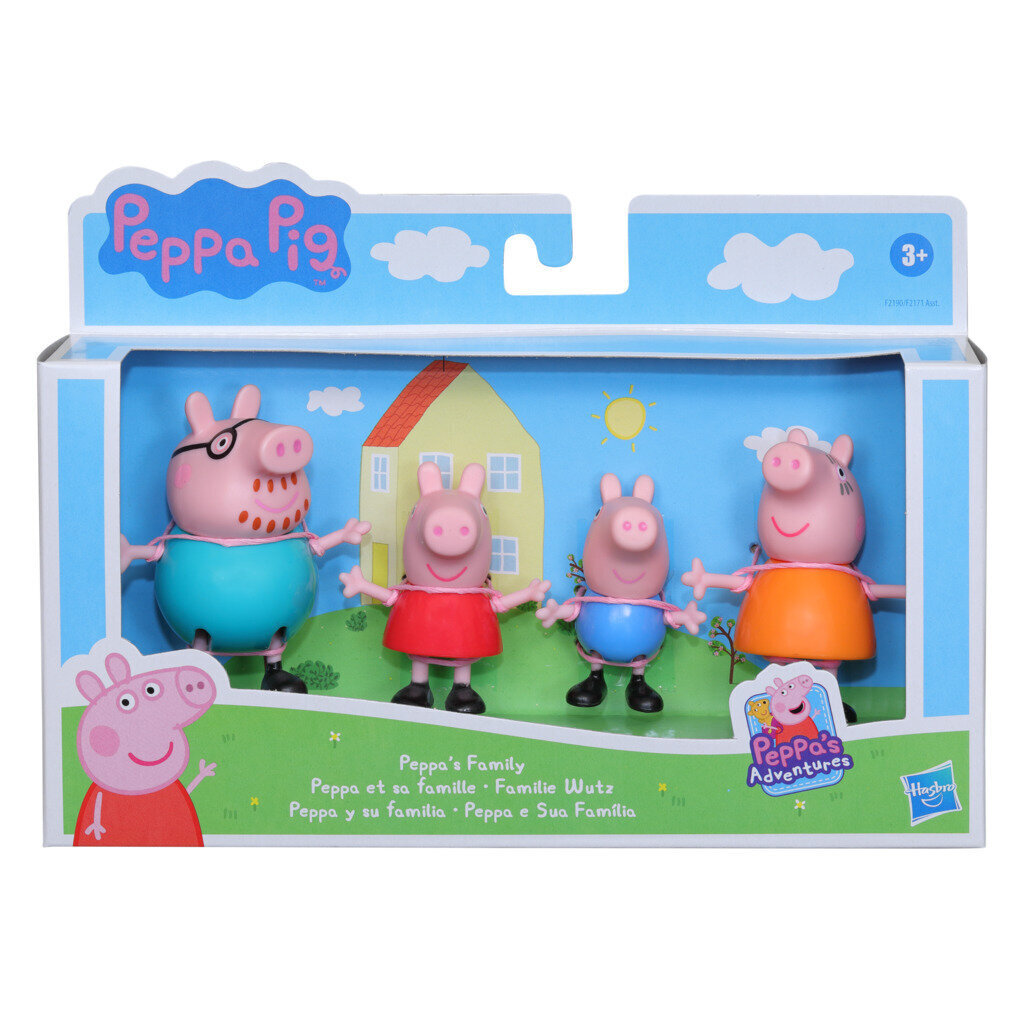 PEPPA PIG Mängukomplekt Perekond цена и информация | Mänguasjad tüdrukutele | hansapost.ee