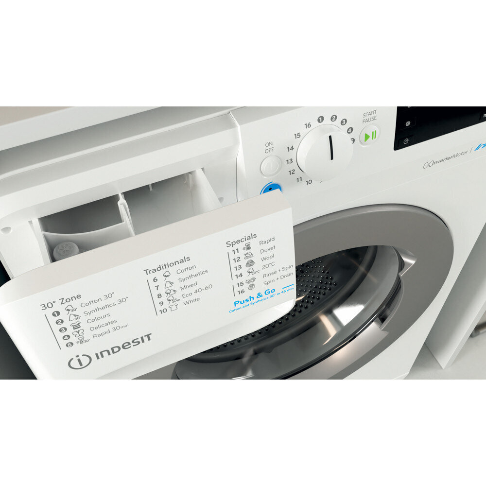 Indesit BWE71283XWSEE цена и информация | Pesumasinad | hansapost.ee