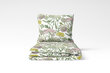 KOODI voodipesukomplekt Prado, roheline, 220 x 210 cm + 2 x 50 x 60 cm hind ja info | Voodipesukomplektid | hansapost.ee