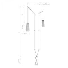 Nowodvorski Lighting seinavalgusti Dover 9263 hind ja info | Seinavalgustid | hansapost.ee