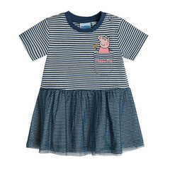 Cool Club платье с длинными рукавами для девочек Свинка Пеппа (Peppa Pig), LCG2400527 цена и информация | Юбки, платья для новорожденных | hansapost.ee