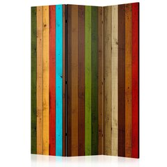 Ruumijaotur - Wooden rainbow [Room Dividers] hind ja info | Sirmid ja vaheseinad | hansapost.ee