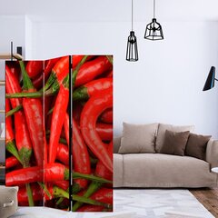 Ruumijaotur - chili pepper - background [Room Dividers] hind ja info | Sirmid ja vaheseinad | hansapost.ee
