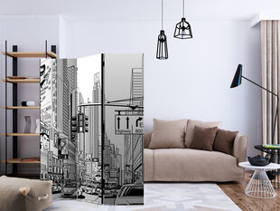 Ruumijaotur - Street in New York city [Room Dividers] hind ja info | Sirmid ja vaheseinad | hansapost.ee