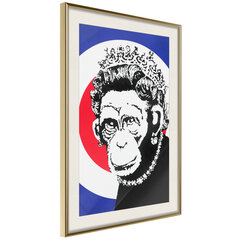 Poster - Banksy: Monkey Queen hind ja info | Seinapildid | hansapost.ee
