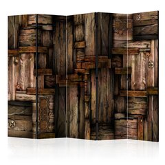 Ruumijaotur - Wooden puzzle II [Room Dividers] hind ja info | Sirmid ja vaheseinad | hansapost.ee
