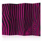 Ruumijaotur - Zebra pattern (violet) II [Room Dividers] hind ja info | Sirmid ja vaheseinad | hansapost.ee